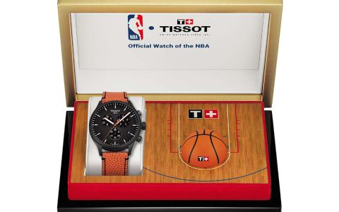 天梭計(jì)時(shí)XL NBA特別版，保持球的滾動(dòng)