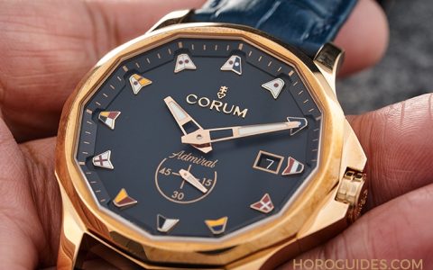 純粹海事風(fēng)味，CORUM Admiral 海軍上將青銅腕表