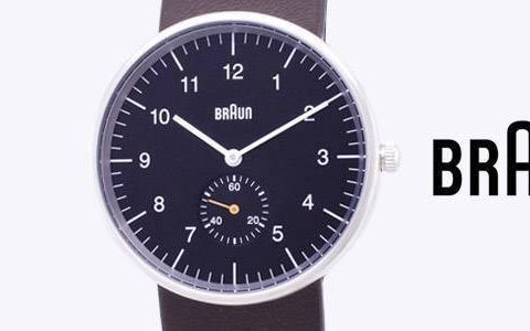 Braun 腕表系列 – 簡約迷人的設計