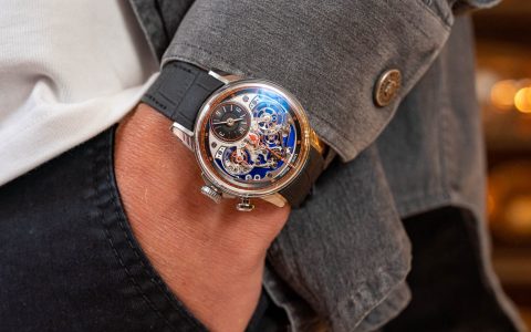 介紹Fratello 的新合作是一款與 Louis Moinet 合作的彩色計時碼表