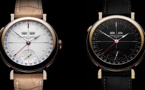 乳白色表盤-Laurent Ferrier推出兩款全新Galet年歷學校手表