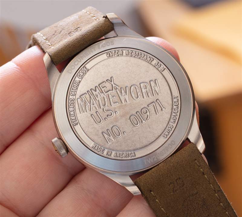 動手操作:Timex X MadeWorn American Documents Watch