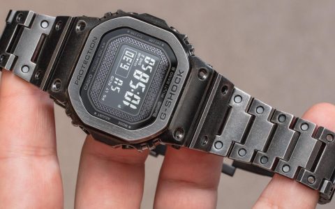 卡西歐 G-Shock GMW-B5000V 老化 IP 全金屬手表上手