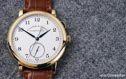 雙秒針加跳秒裝置朗格1815 “Homage to Walter Lange”限量表