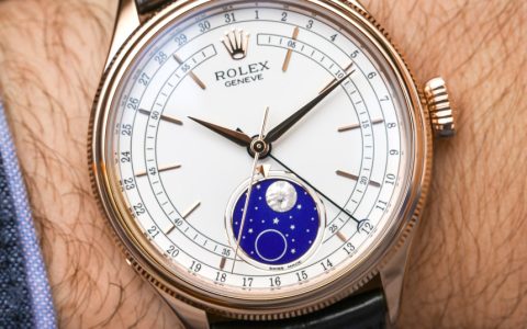 勞力士切利尼月相50535手表動手