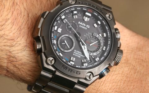 卡西歐G-Shock MR-G MRGG1000B-1A手表評(píng)論豪華打手