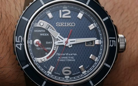 精工Sportura Kinetic Direct Drive SRG017手表動手實踐