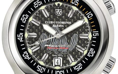 Cuervo y Sobrinos Robusto Buceador Carbon Melges限量版腕表