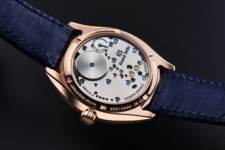 慶祝金生儀創(chuàng)業(yè)100周年GRAND SEIKO打造9R機芯限量獨賣款