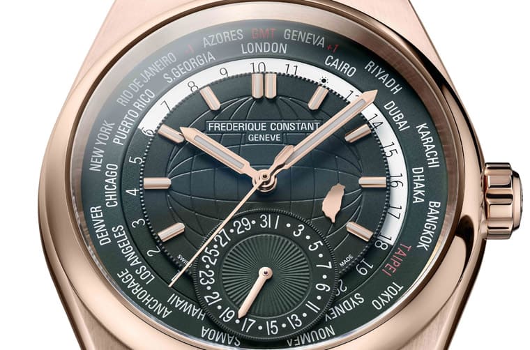 康斯登Highlife Worldtimer世界時區(qū)手表專為臺灣市場打造限量特別版