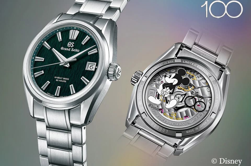 GRAND SEIKO推出迪士尼100周年紀(jì)念表限量數(shù)、發(fā)售方式、價(jià)格總整理