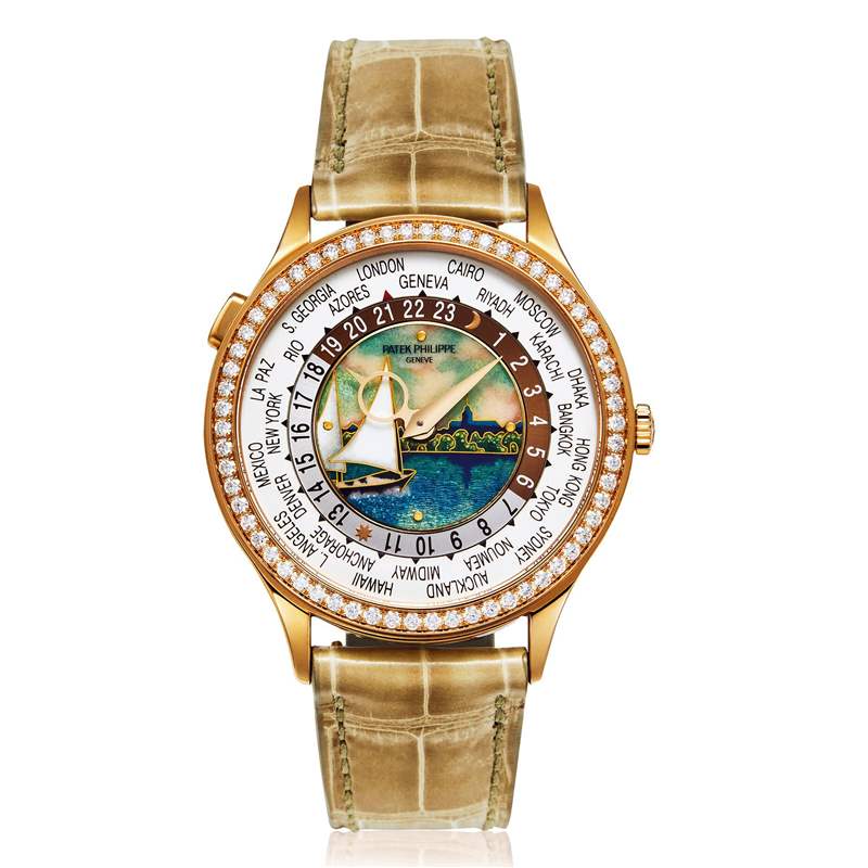 中國嘉德2022腕表秋拍亮點:Patek Philippe Ref.5078R超薄三問、Ref.7131/175R琺瑯盤世界時