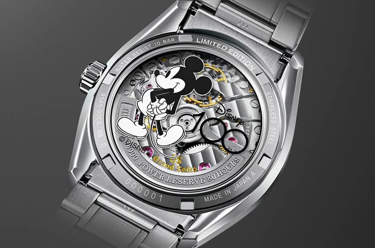 GRAND SEIKO推出迪士尼100周年紀(jì)念表限量數(shù)、發(fā)售方式、價(jià)格總整理