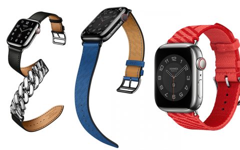 Hermès推出Apple Watch表帶新作：馬術鏈條元素，鏤孔H圖案