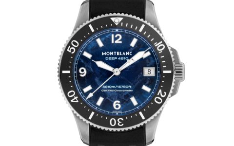 攻頂水下高峰｜MONTBLANC Iced Sea 0 Oxygen Deep 4810