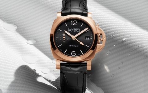 首次使用貴金屬打造表殼Panerai推出新作Luminor Quaranta? BiTempo Goldtech? PAM01641